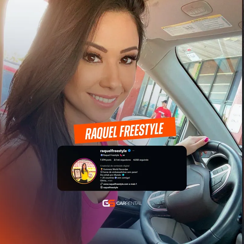 Raquel Freestyle - cliente GS Car Rental