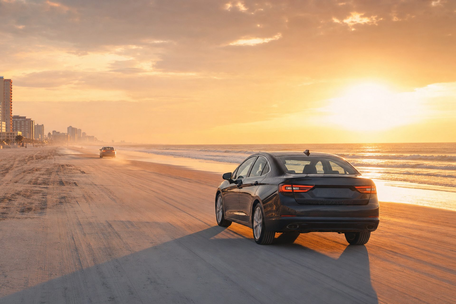 Daytona Beach: Dirija na Areia