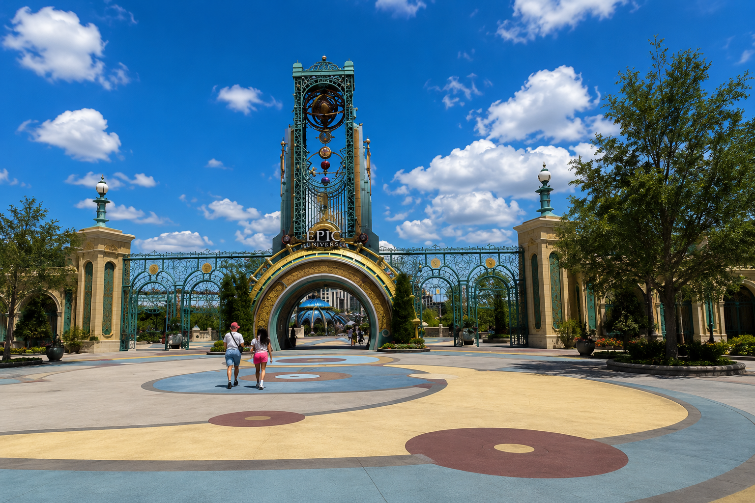 Castelo da Princess Peach em Super Nintendo World