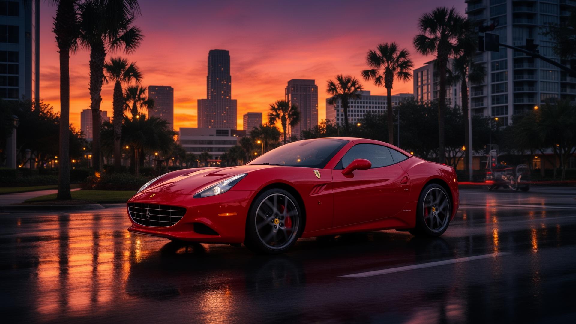Alugar Ferrari em Orlando