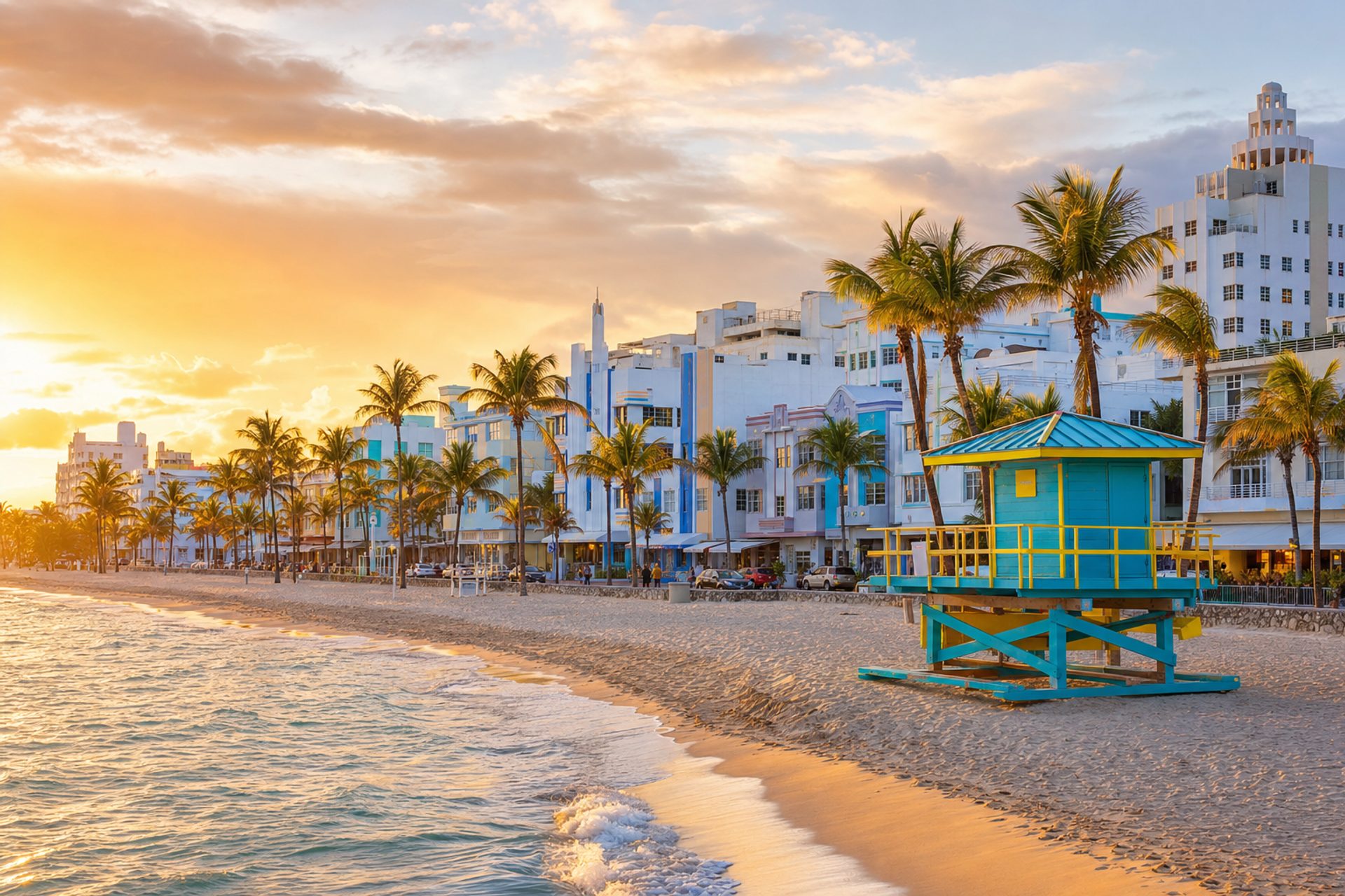 Miami Beach: A Praia Mais Cosmopolita