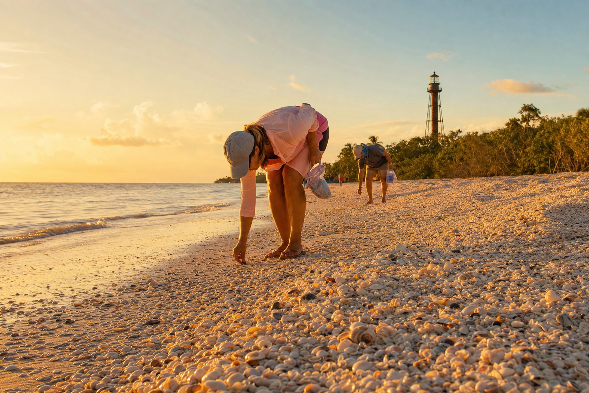 Sanibel Island: A Praia das Conchas