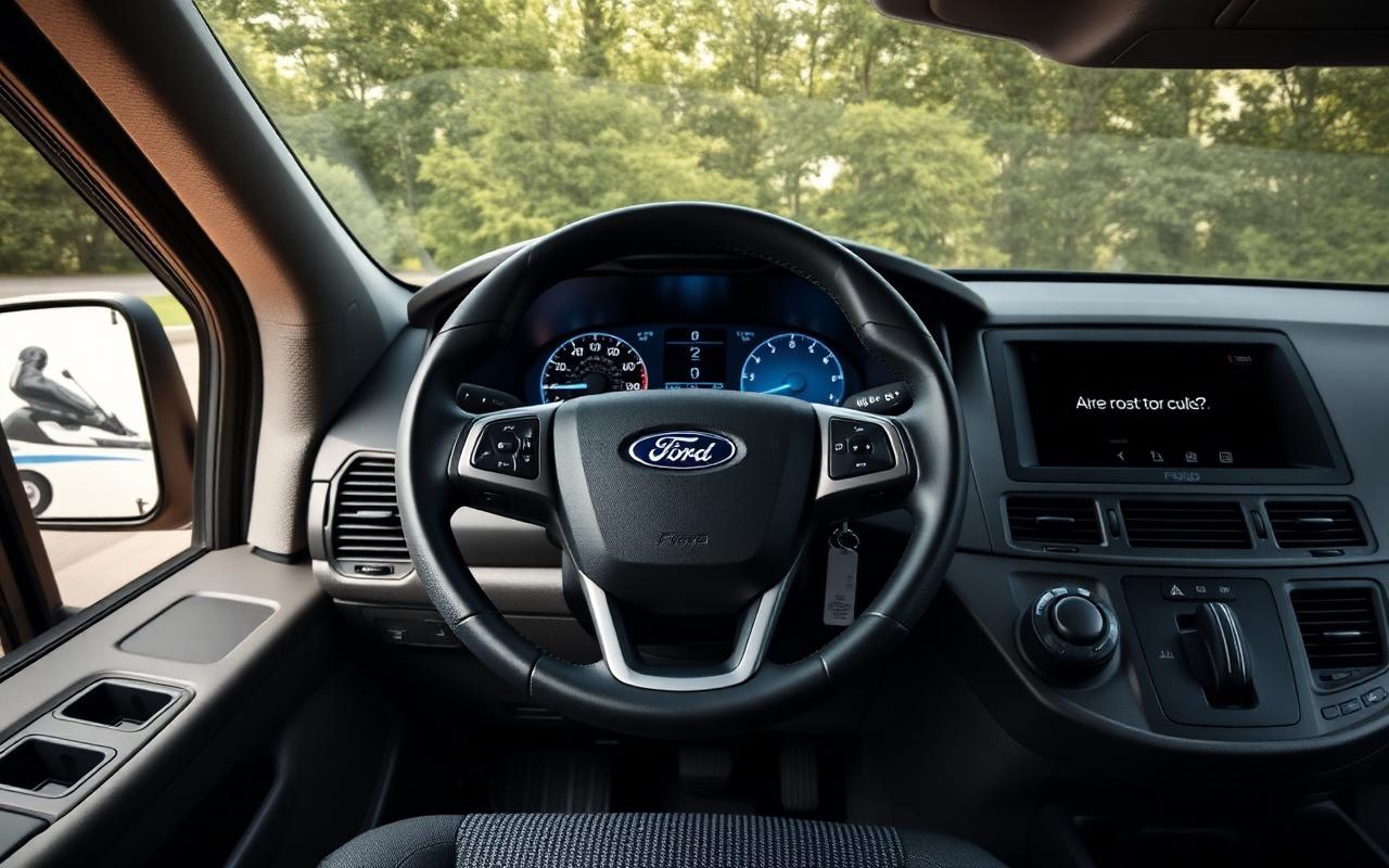 Painel da Ford Transit