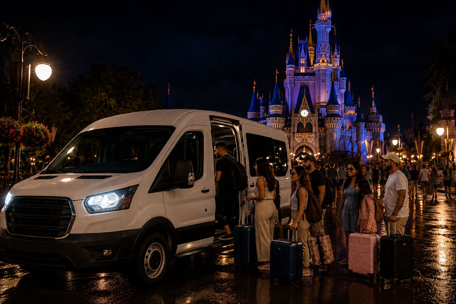 Ford Transit 12 e 15 Lugares em Orlando
